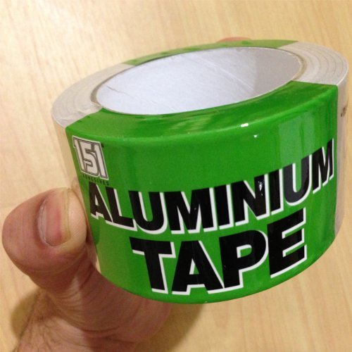 Aluminium Foil Tape Car Exhaust Heating And Ventilation Repair 48mm x 25m