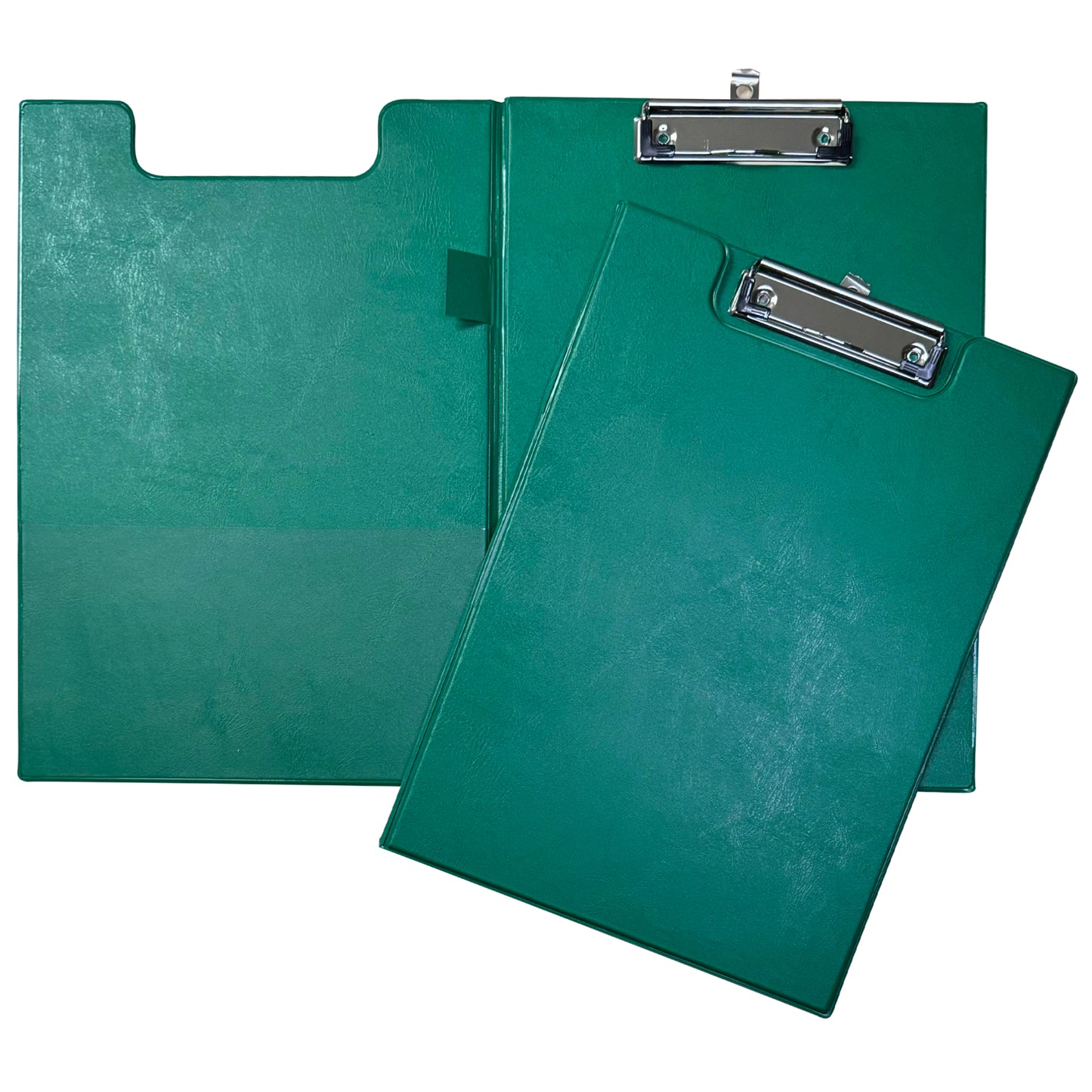 Pack of 10 Janrax A4 Assorted Coloured Foldover Clipboards