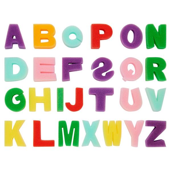 A-Z Sponge Alphabets by Crafty Bitz