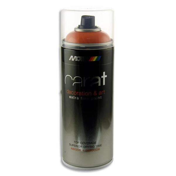 400ml Can Art Traffic Orange Spray Paint by Carat