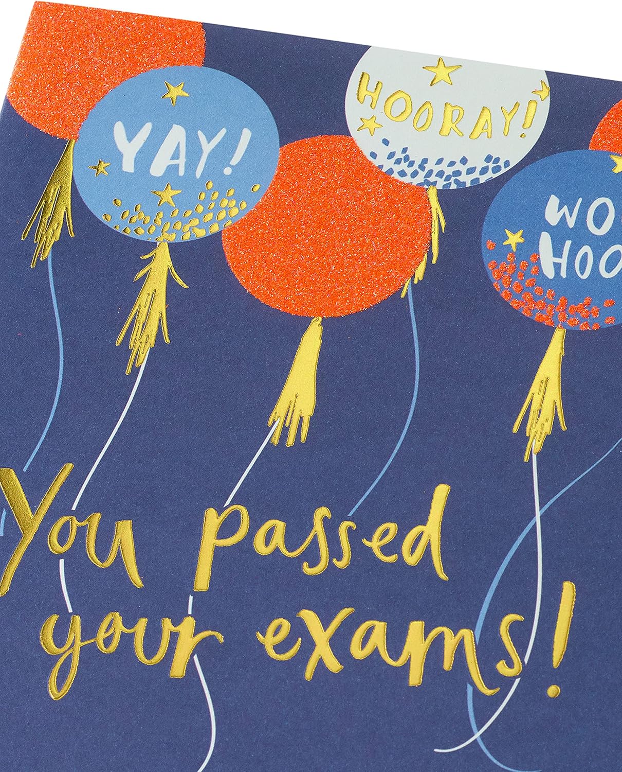 GCSE A Level University Passed Exams Congratulations Card