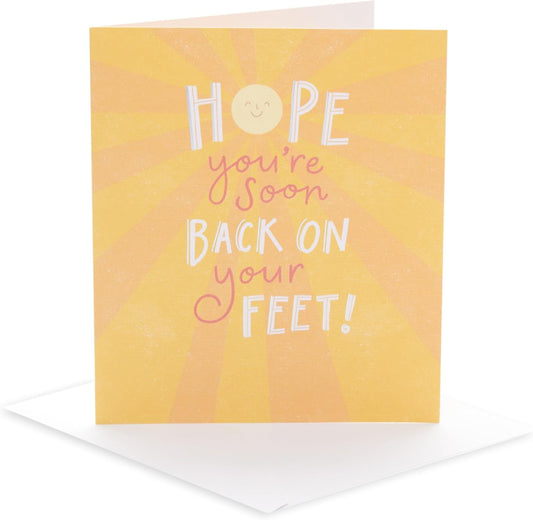 Sunshine Design Get Well Soon Card