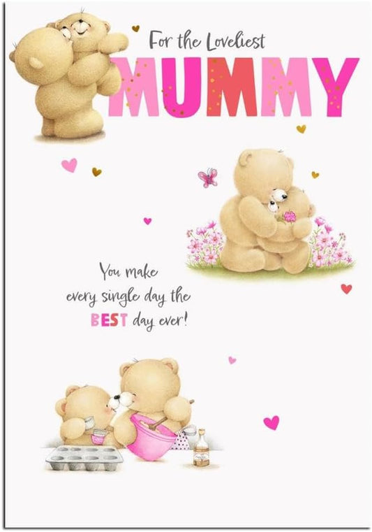 Forever Friends Loveliest Mummy Mother's Day Card