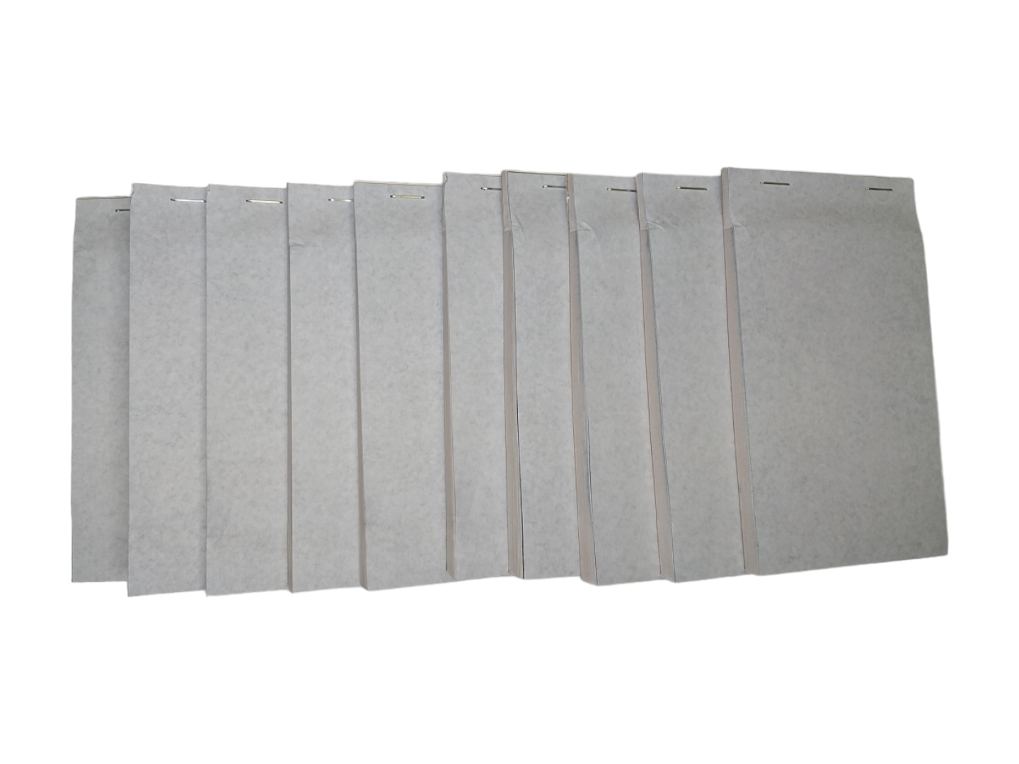 Pack of 50 95mm x 170mm White Duplicate with Carbon Restaurant Service Pads