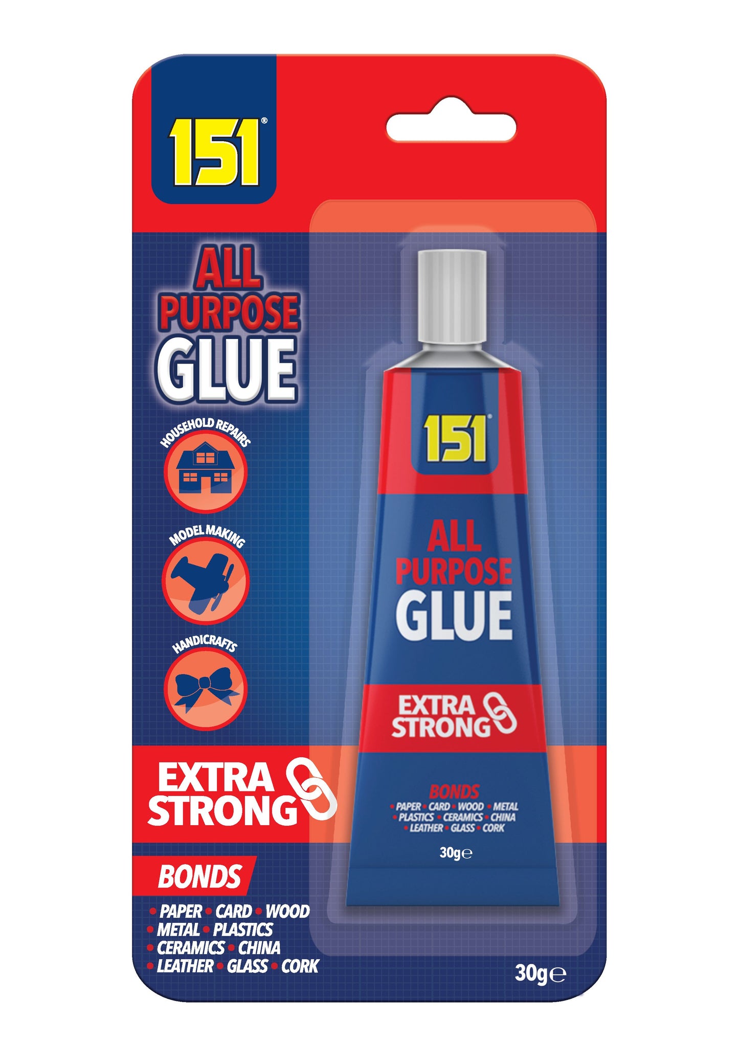 All Purpose Clear Glue 30g