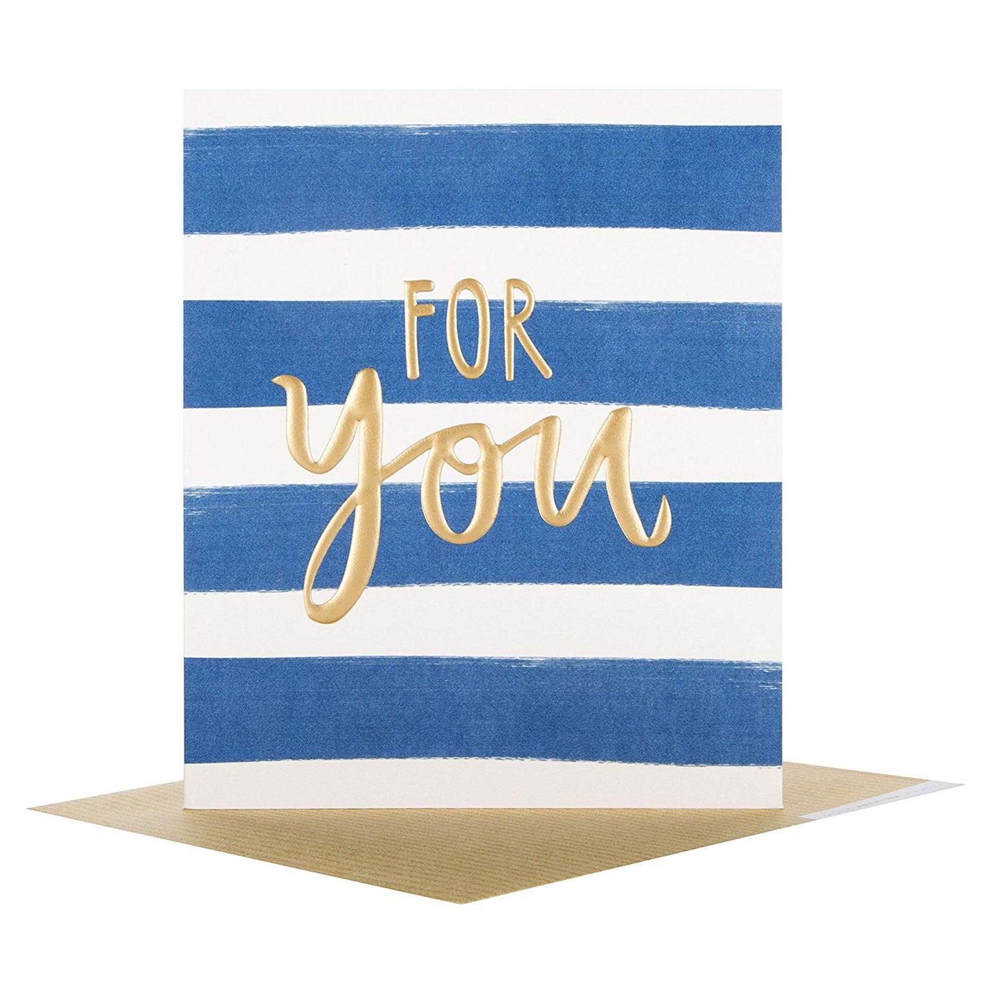 For You Foil Finished Studio Design Blank Card