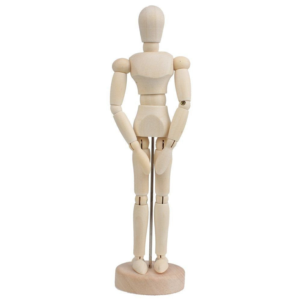 8" Wooden Manikin