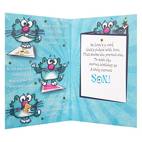 Hallmark Son Birthday Card"Truly Perfect" Medium