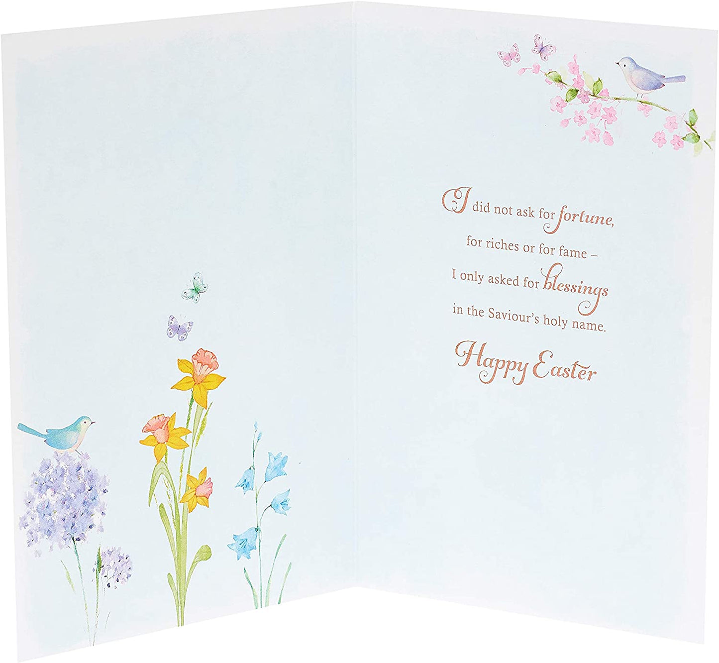 An Easter Prayer for You Sentimental Message Finished Easter Card