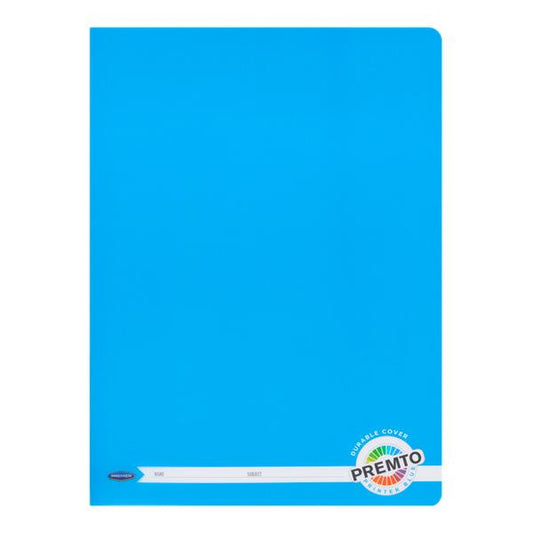 Pack of 6 A4 120 Pages Printer Blue Durable Cover Manuscript Books by Premto