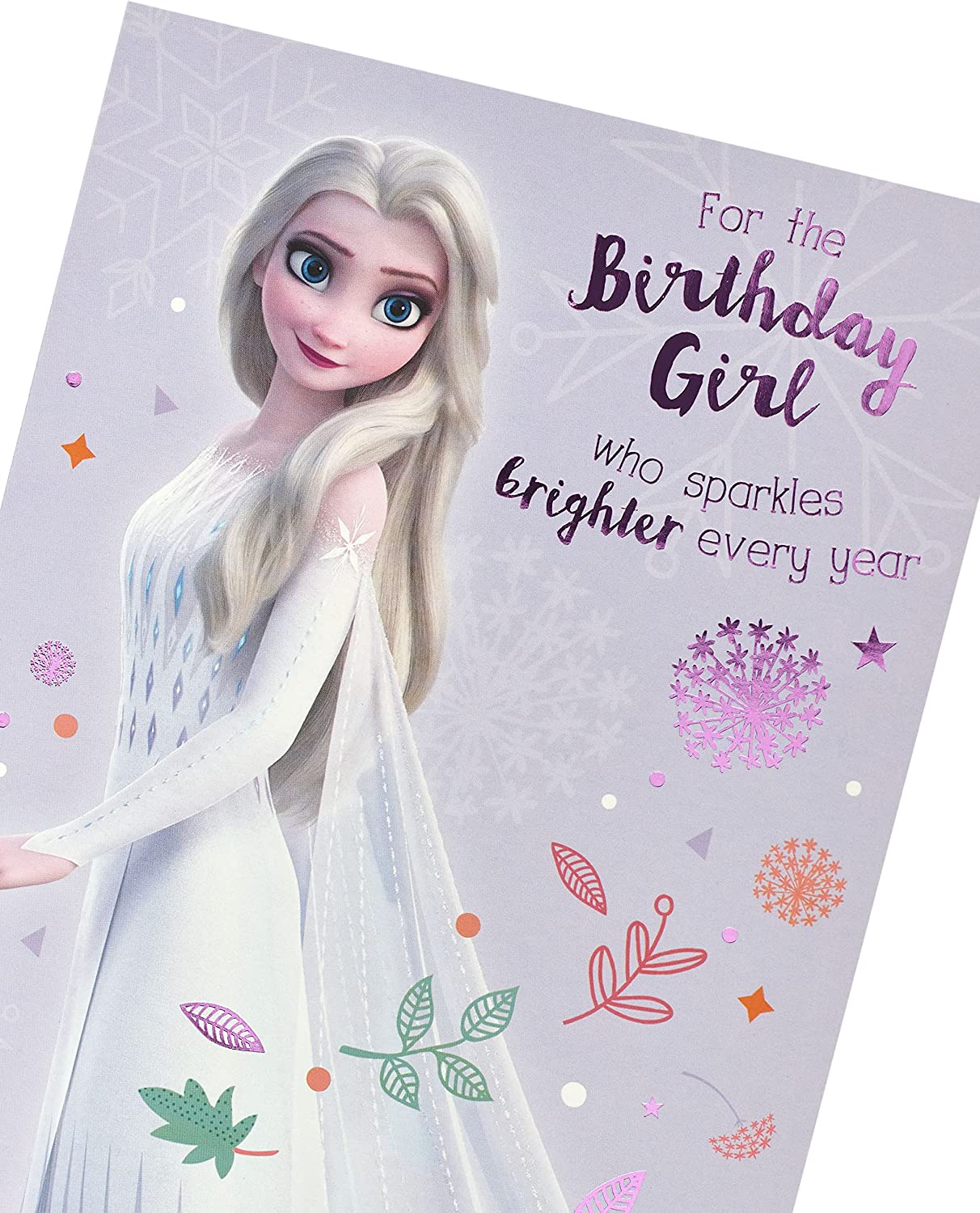 Disney Frozen Princess Elsa Birthday Card