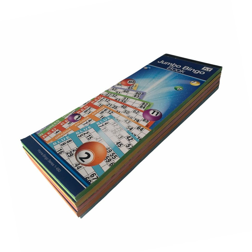 1-480 Jumbo Bingo Ticket Book