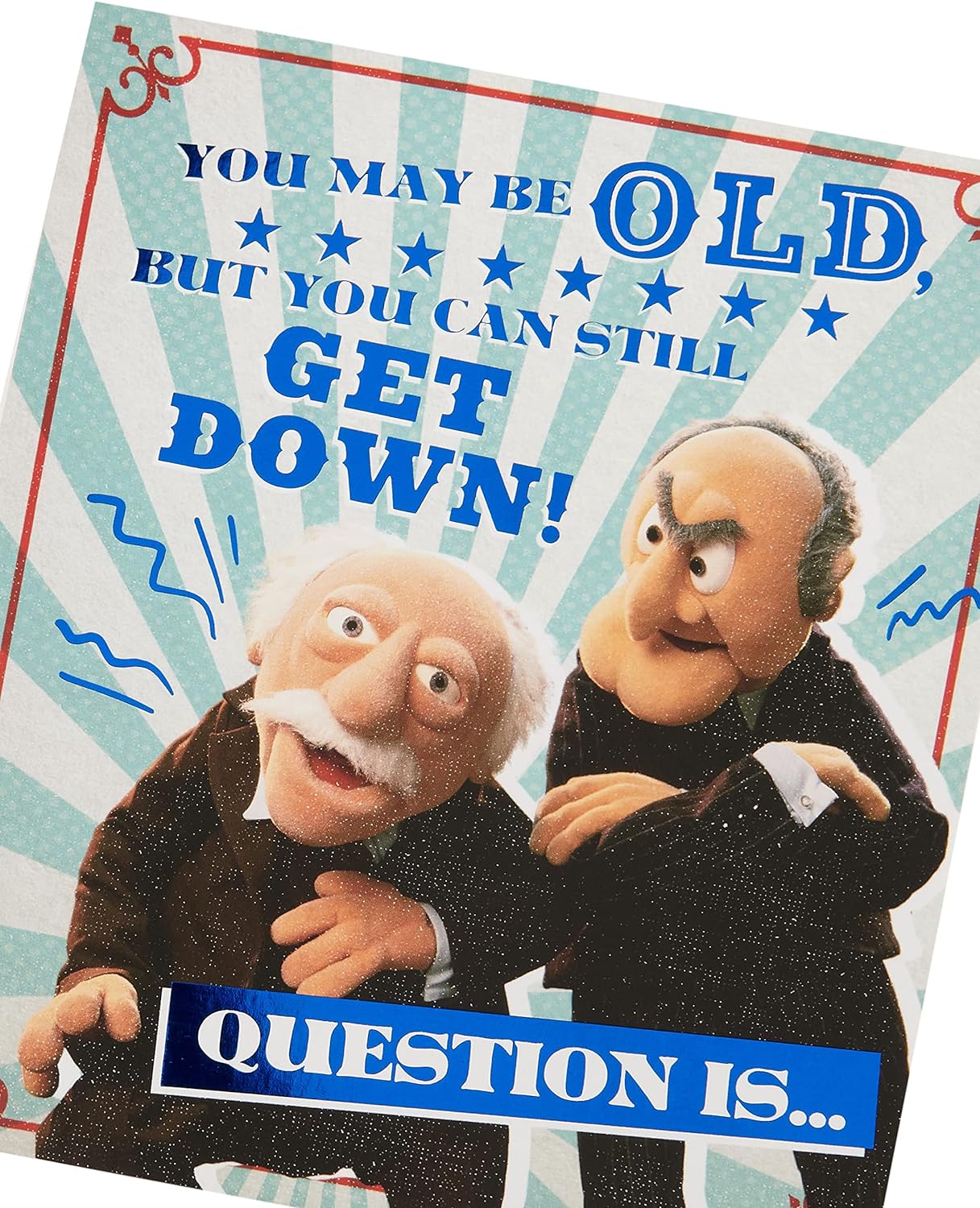 Disney Muppets Statler & Waldorf Design Birthday Card