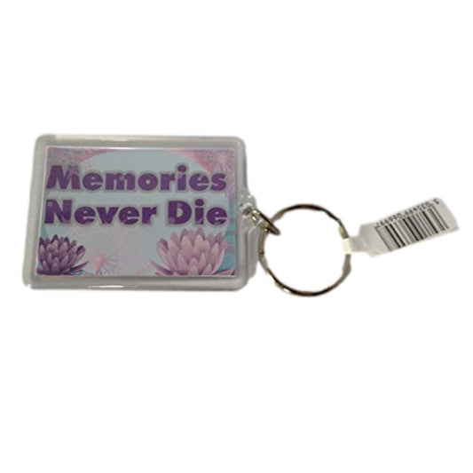 Memories Never Die... Sentimental Keyring - Birthday Christmas Gift