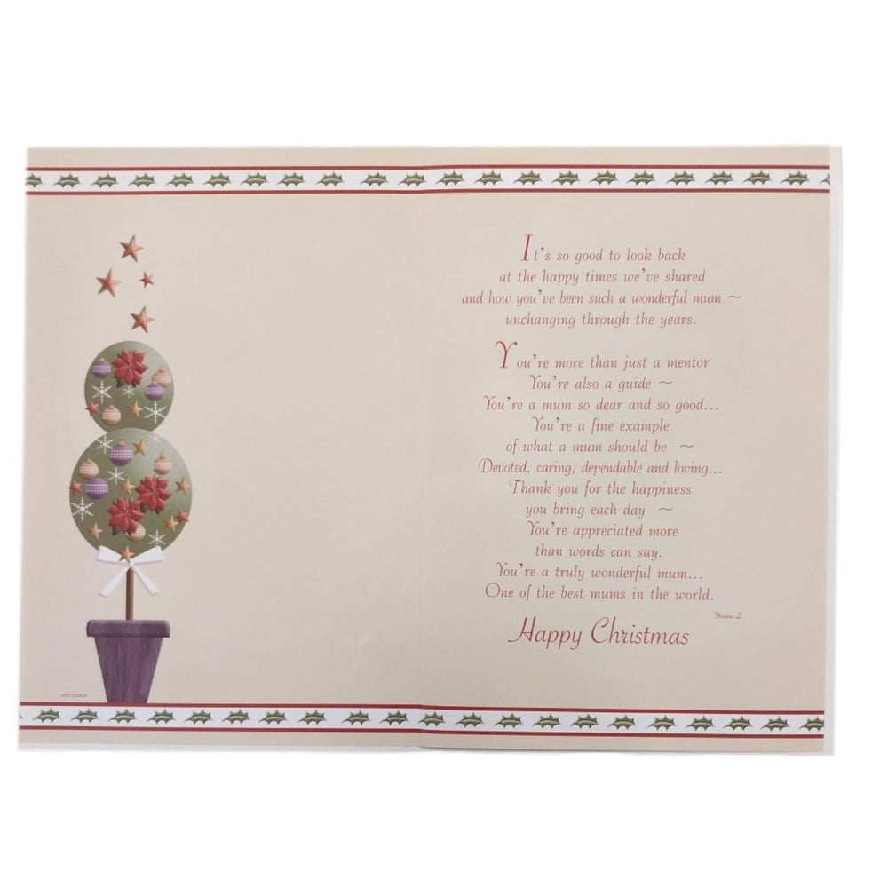 Special Mum Christmas Card Sensations Sentimental Verse