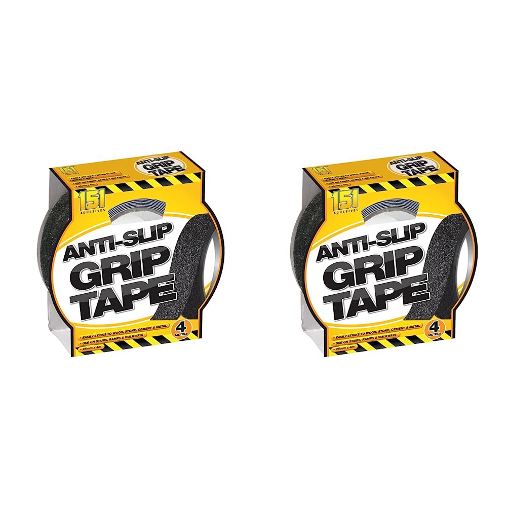 Pack of 2 Anti-Slip Grip Tape 4m