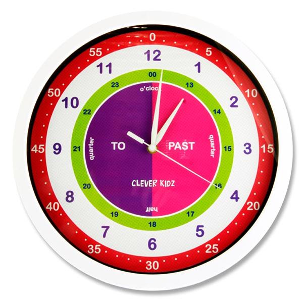 My First Easyread 34cm Wall Clock by Clever Kidz