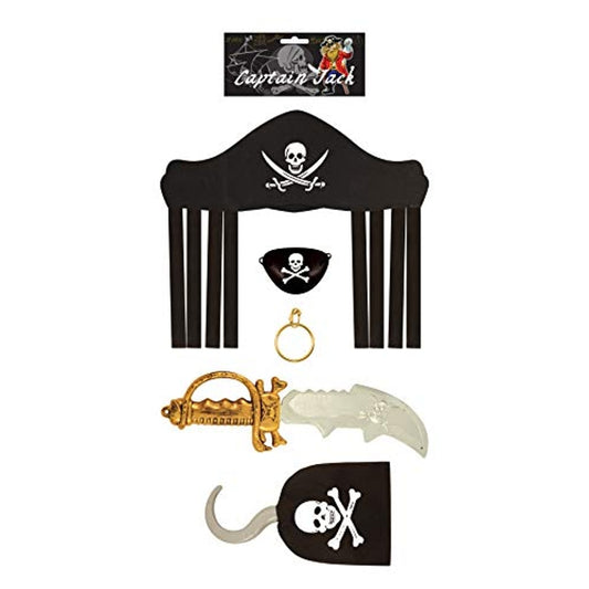 Pirate Set 5 Piece with 36cm Sword Child