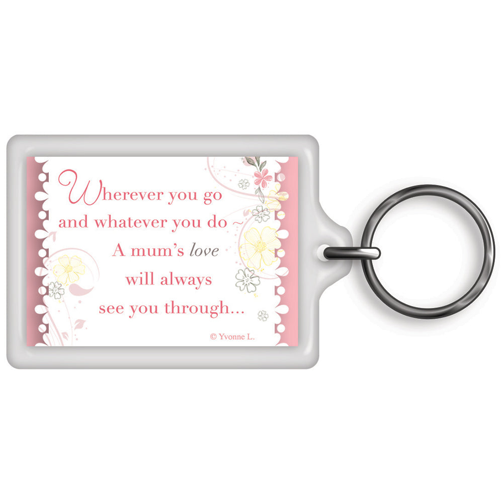 World's Best Mum Celebrity Style Keyring