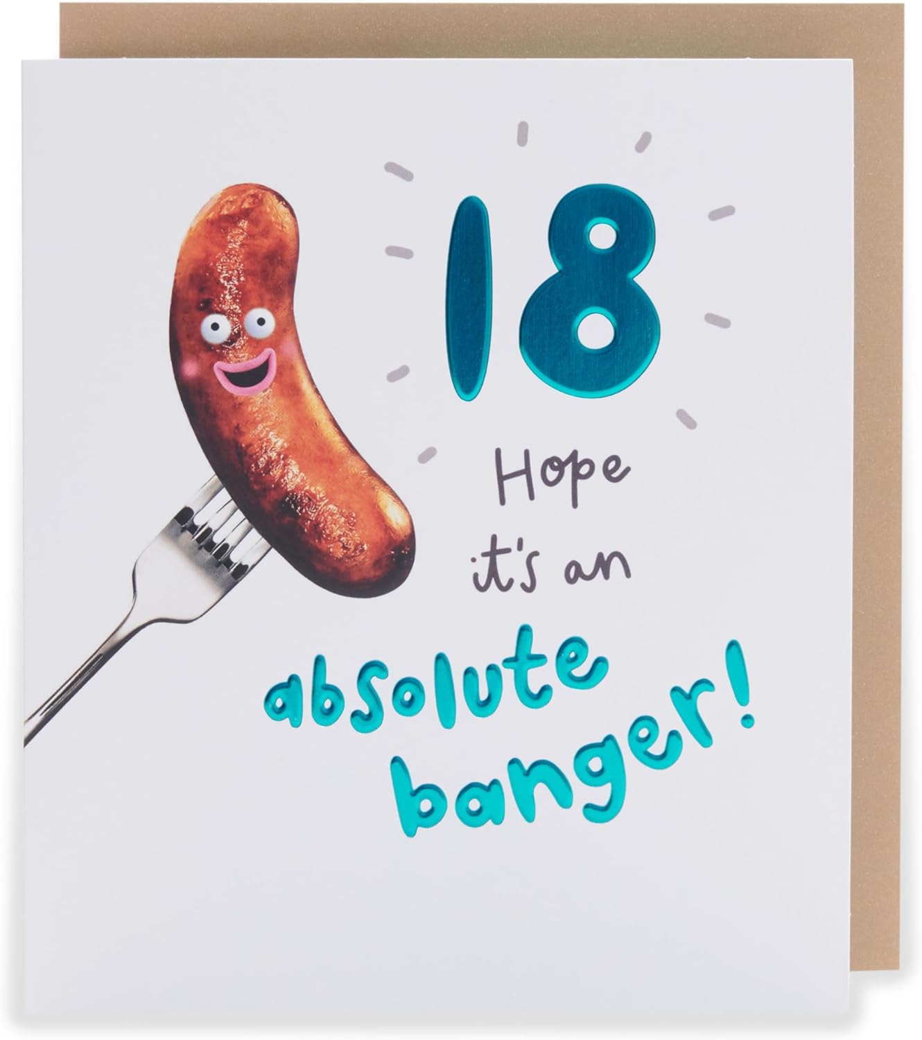 Absolute Banger! Design 18th Birthday Card