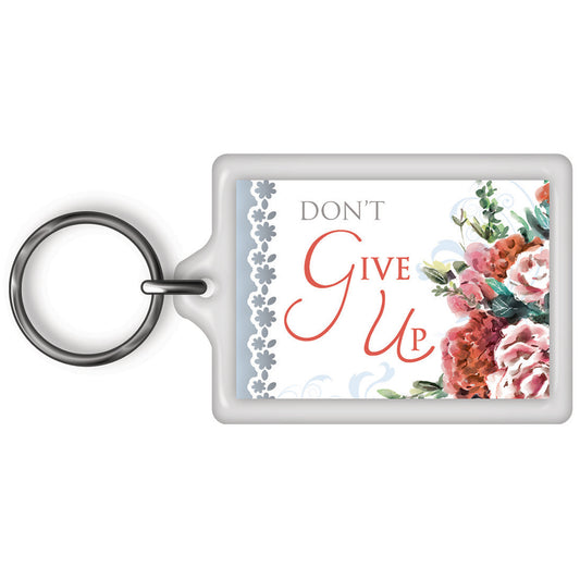 Don't Give Up Celebrity Style World's Best Keyring