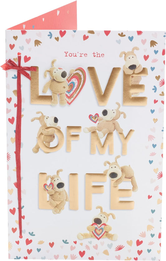 Boofle Cute Design For The One I Love Valentine's Day Card