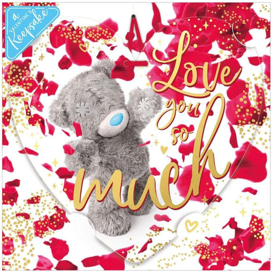 Bear With Arms Outstretched Open Valentine's Day Card