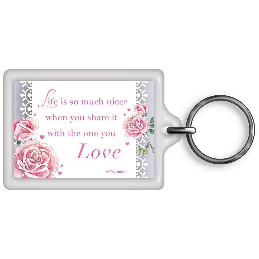 World's Best Wife Celebrity Style Keyring