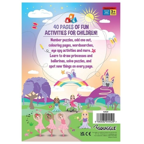 My Pretty Princess & Ballerina All-In-One Activity Book