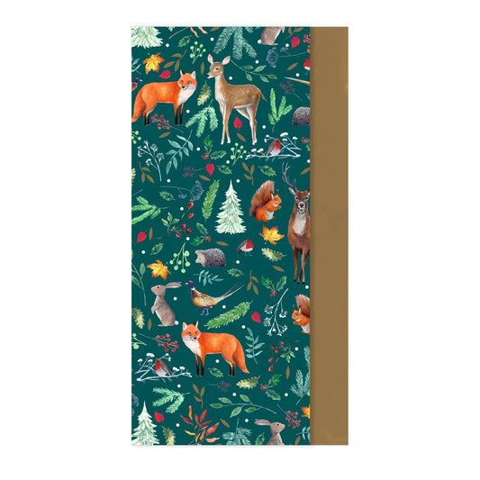 Pack of 8 Sheet Christmas Woodland Animal Tissue Papers