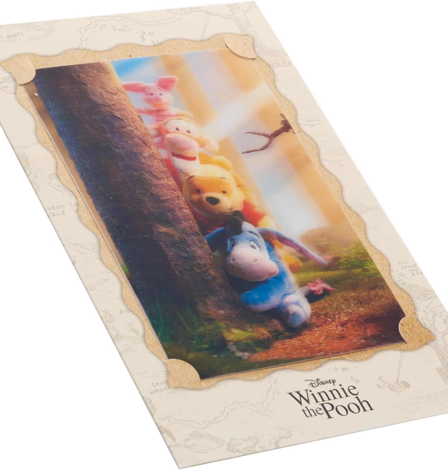 Disney Winnie the Pooh Birthday Card With 3D Keepsake