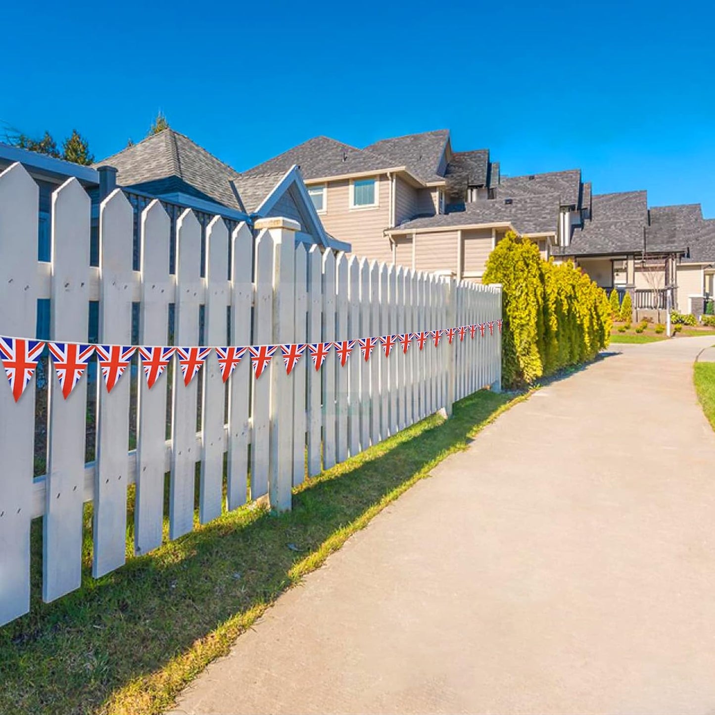 Union Jack Bunting 10m with 20 Pennants