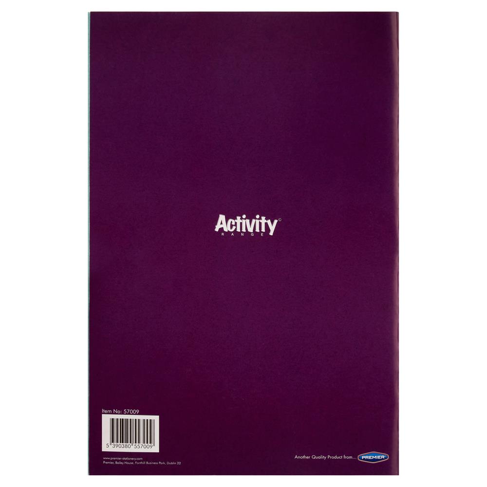 80 Pages 360x240mm Scrapbook by Premier Activity