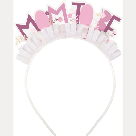 Pink Mom to Be Headband