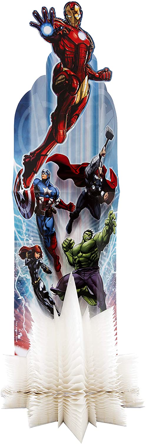 3D Sculpture Birthday Card for Son Marvel Avengers Paper WOW Design