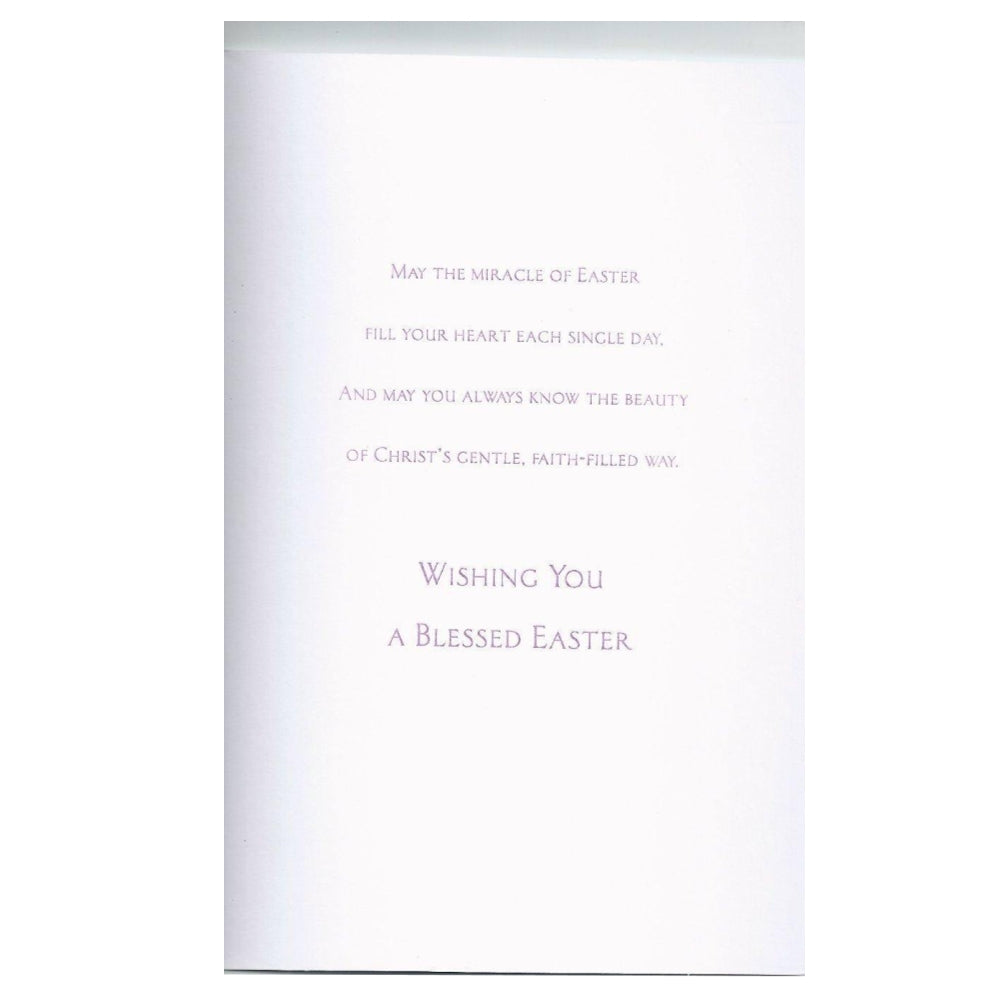 With God's Love at Easter Time Greeting Card