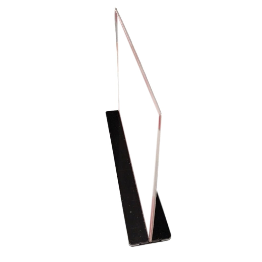 Vertical Design T-Shape Acrylic Sign Holder 21 x 29.7cm