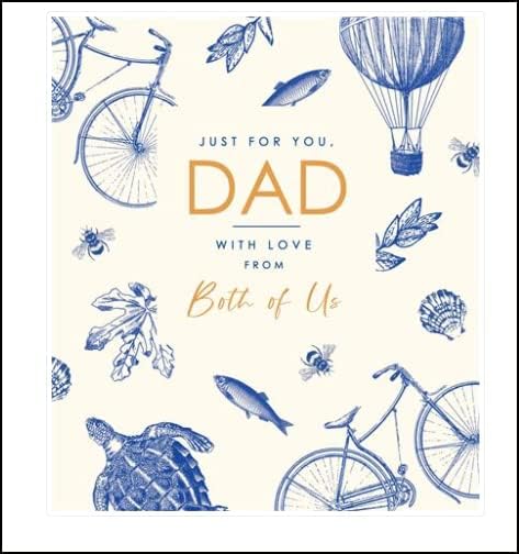 From Both Of Us Dad With Love Father's Day Card