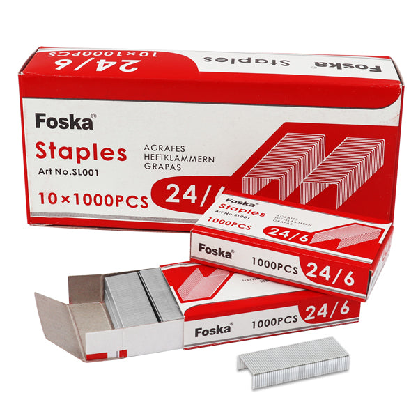 Bulk Pack of 10,000 24/6 Staples