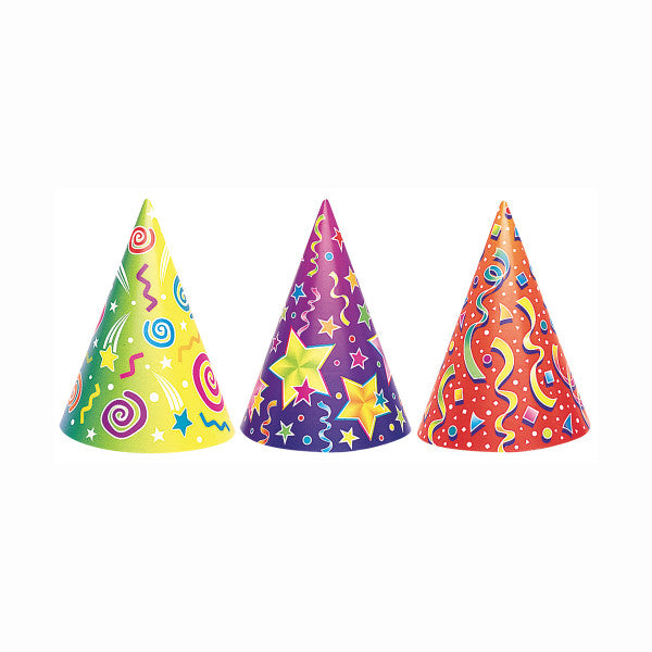 Pack of 6 Assorted Kaleidoscope Hats