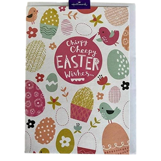 Chirpy Cheepy Easter Wishes Greeting Card