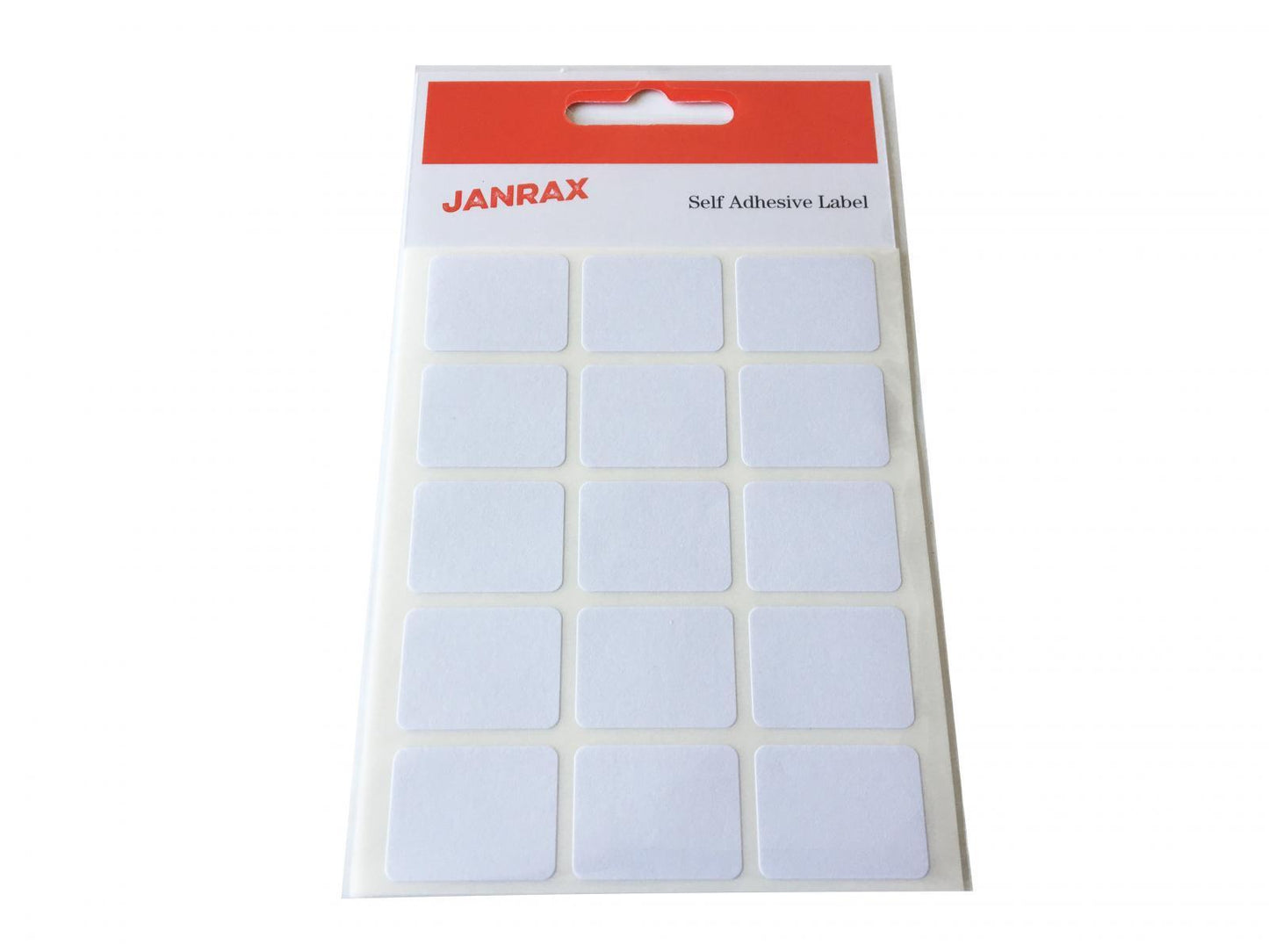 Pack of 1200 White 19x25mm Rectangular Labels