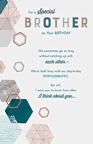 Special Brother Birthday Card