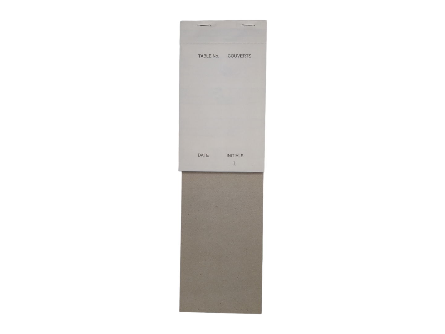 Pack of 50 95mm x 165mm White NCR Quadruplicate Restaurant Service Pads