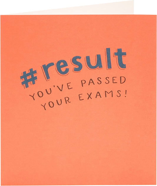 Lovely Result Congratulations Exams Passed Card