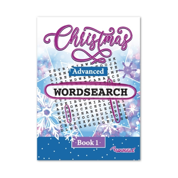 72 Pages Christmas Advanced Wordsearch Book