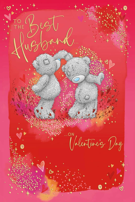 Bears Dancing Husband Valentine's Day Card