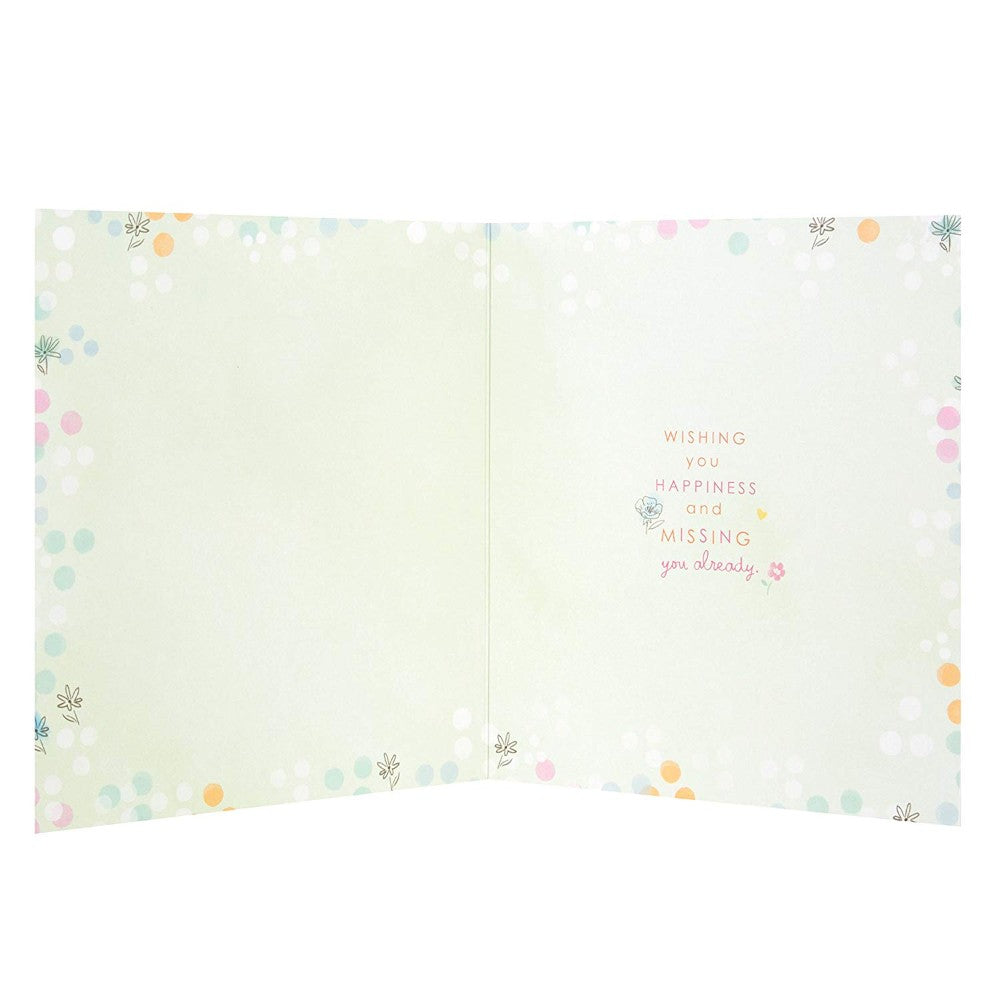 Disney Winnie the Pooh Leaving Card Wishing You Happiness