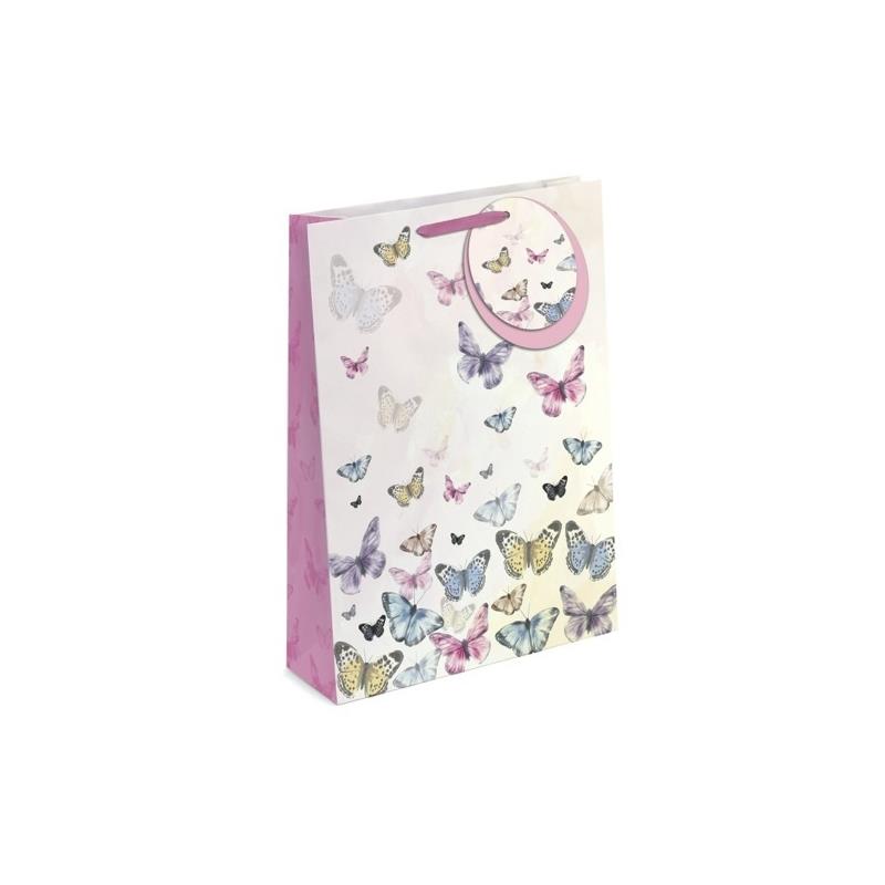 Butterflies Design Medium Gift Bag