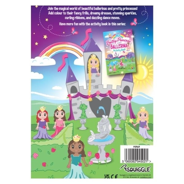 My Pretty Princess & Ballerina Colouring Book